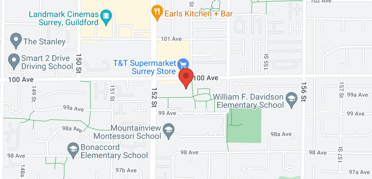 map of 311 15268 100 AVENUE